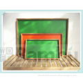 2014 HOT Slae 100%Mao Bamboo Organizer Tray w/ Colorful Base